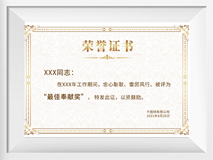 榮譽(yù)資質(zhì)標(biāo)題演示數(shù)據(jù)1